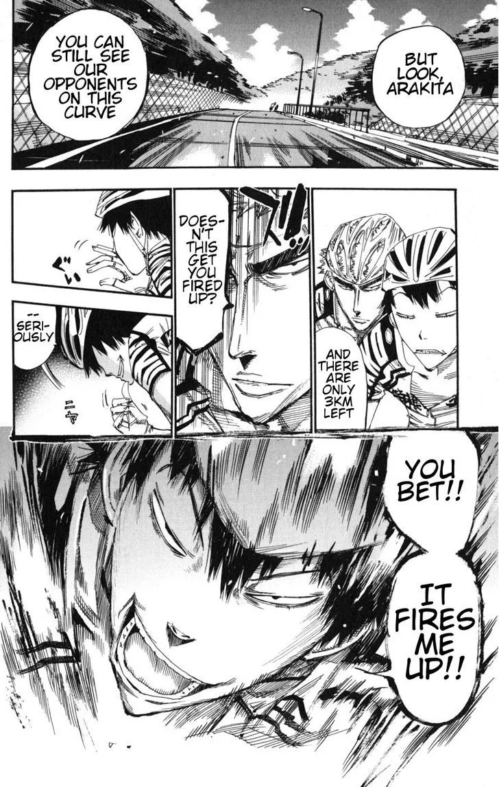 Yowamushi Pedal Chapter 102 page 17