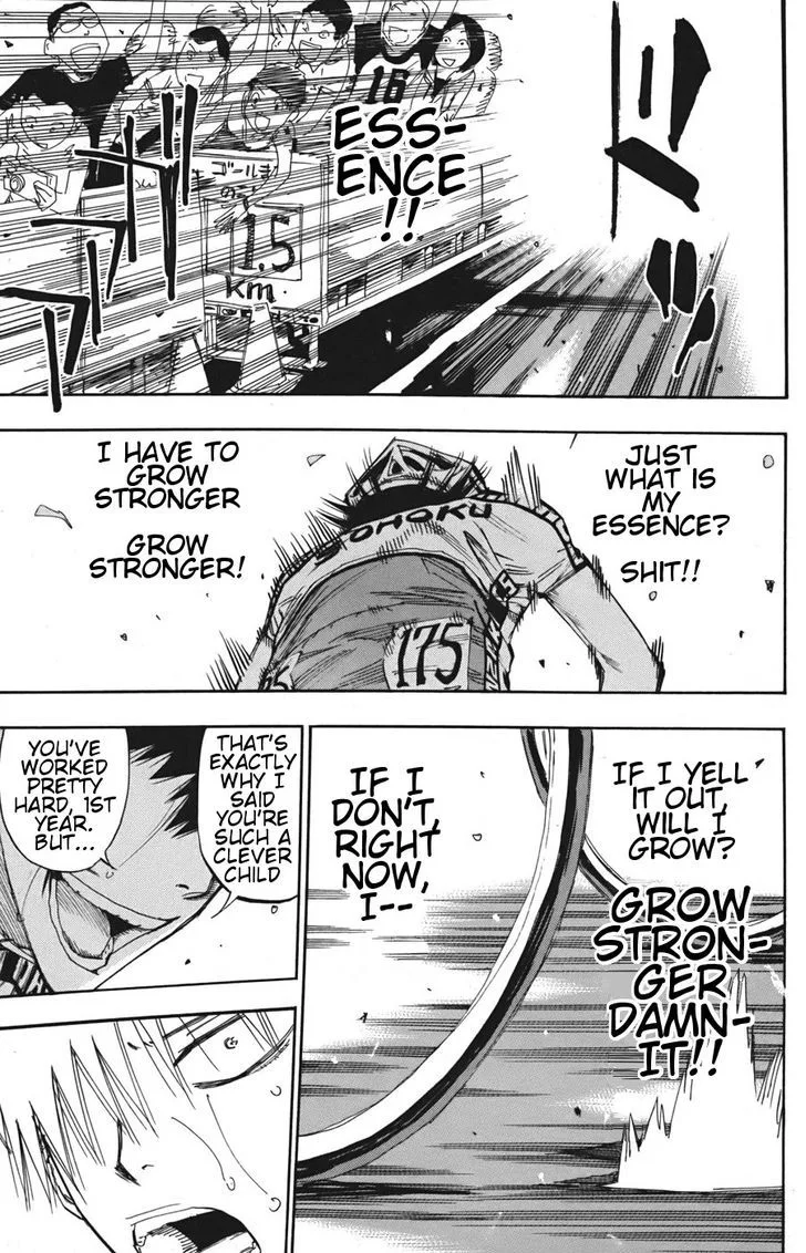Yowamushi Pedal Chapter 104 page 17