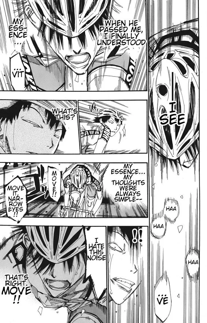 Yowamushi Pedal Chapter 104 page 22
