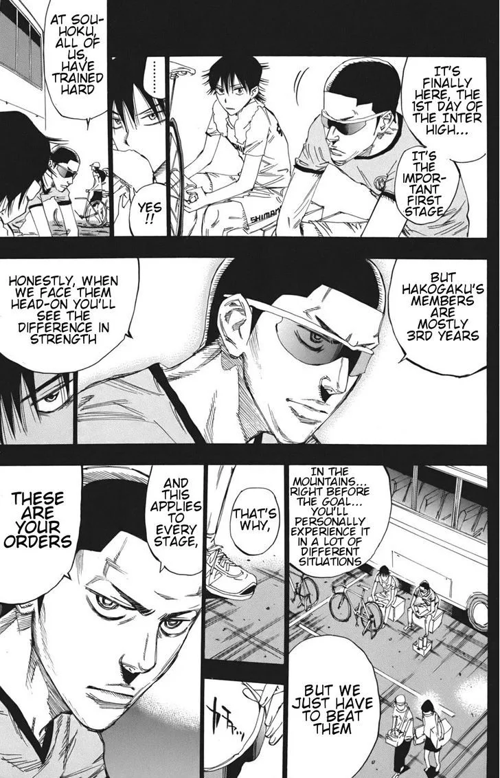 Yowamushi Pedal Chapter 104 page 15