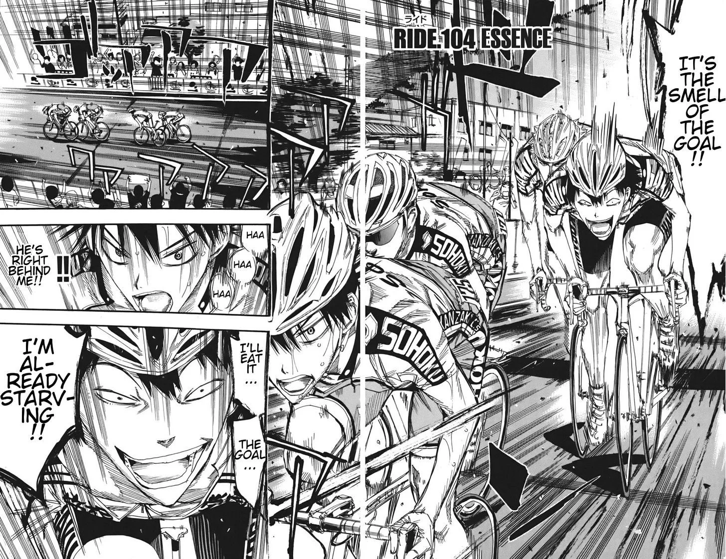 Yowamushi Pedal Chapter 104 page 9