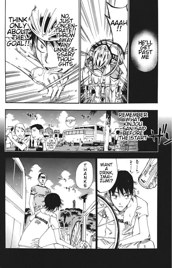 Yowamushi Pedal Chapter 104 page 14