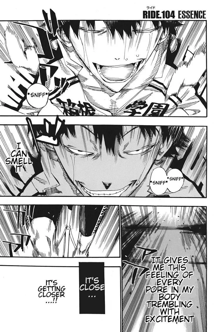 Yowamushi Pedal Chapter 104 page 8