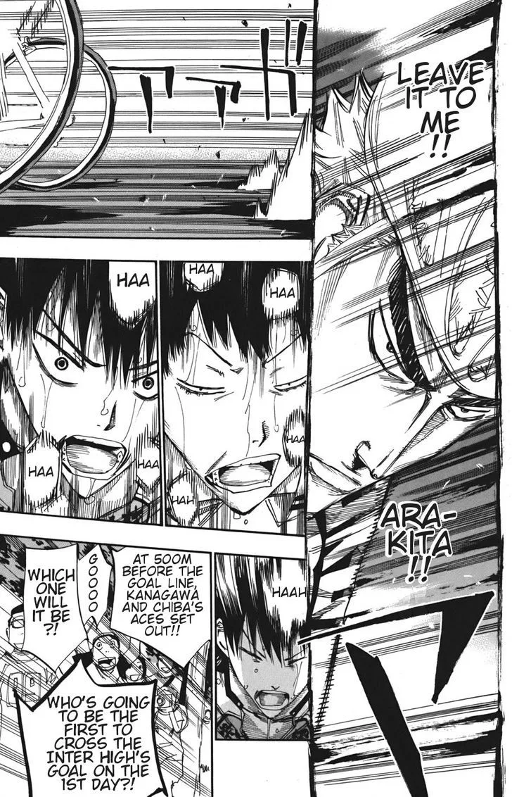 Yowamushi Pedal Chapter 105 page 16