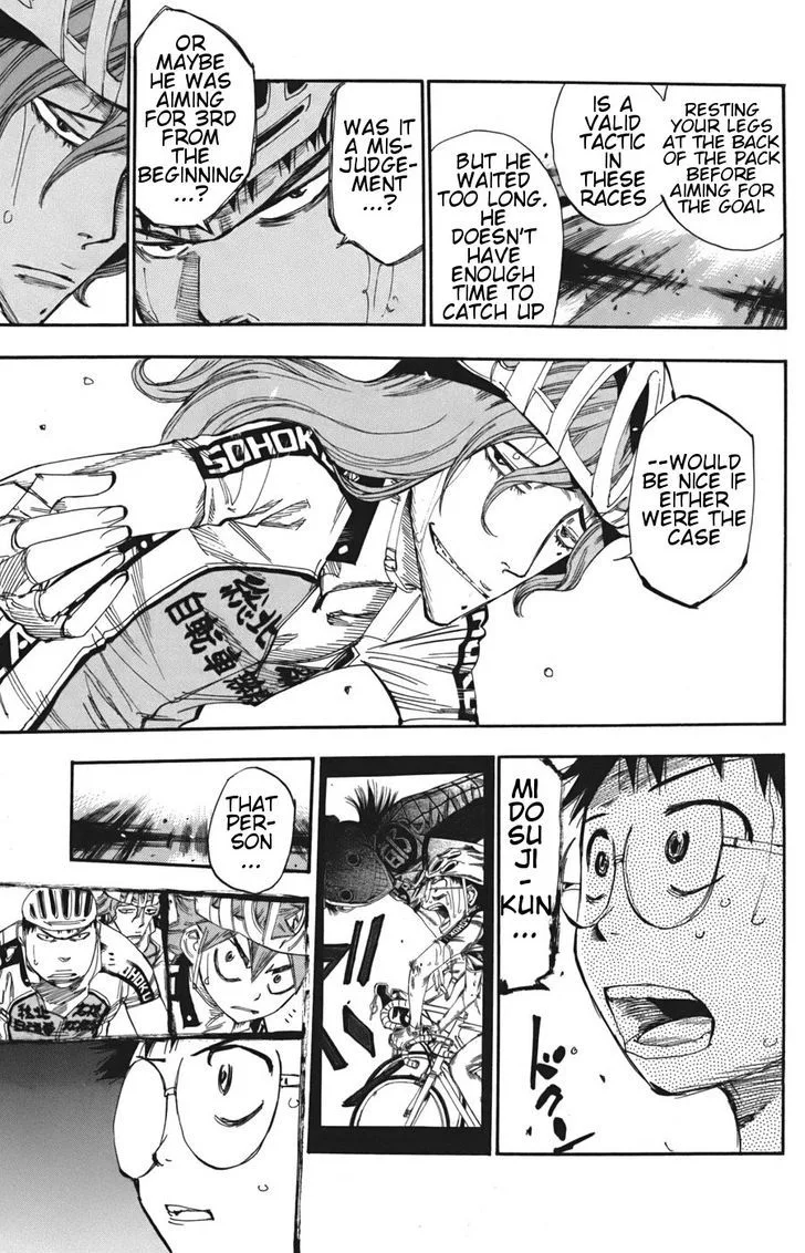 Yowamushi Pedal Chapter 106 page 3