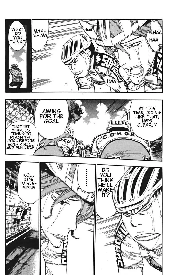 Yowamushi Pedal Chapter 106 page 2