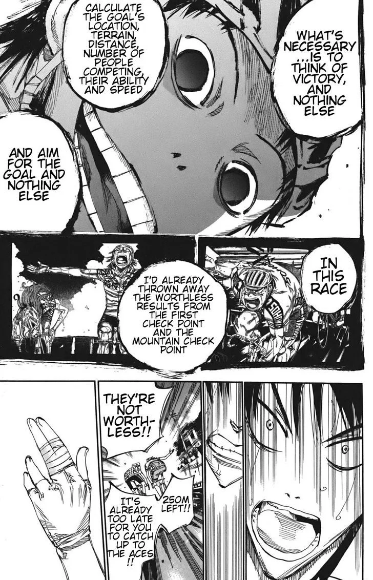 Yowamushi Pedal Chapter 106 page 13