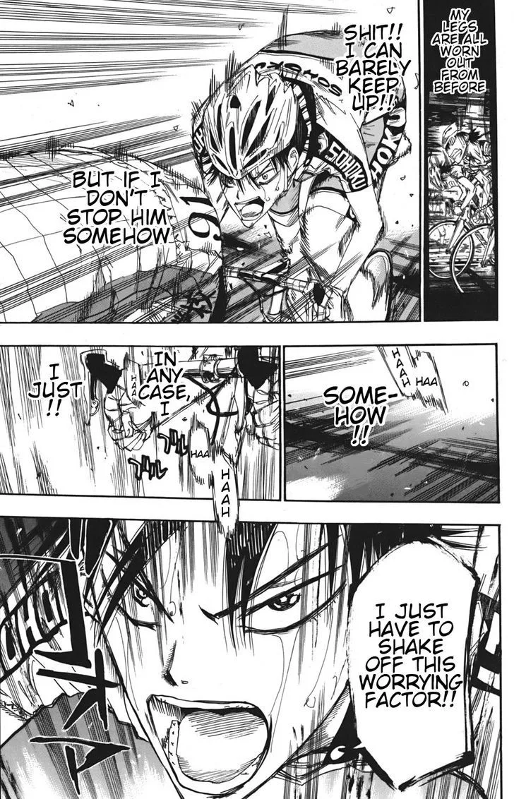 Yowamushi Pedal Chapter 106 page 8