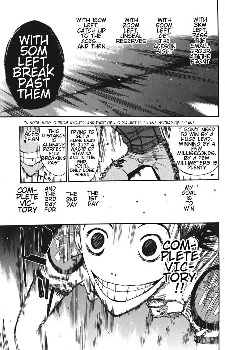 Yowamushi Pedal Chapter 107 page 6