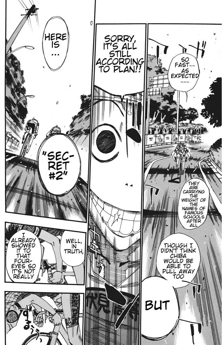Yowamushi Pedal Chapter 107 page 13
