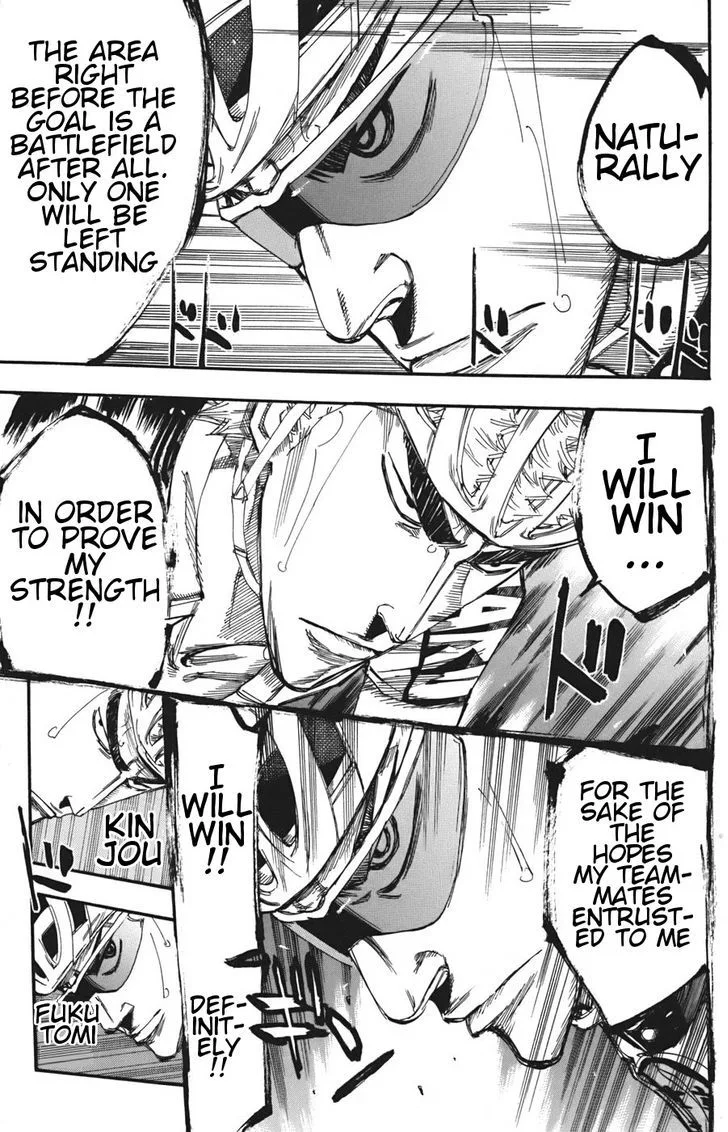 Yowamushi Pedal Chapter 107 page 11