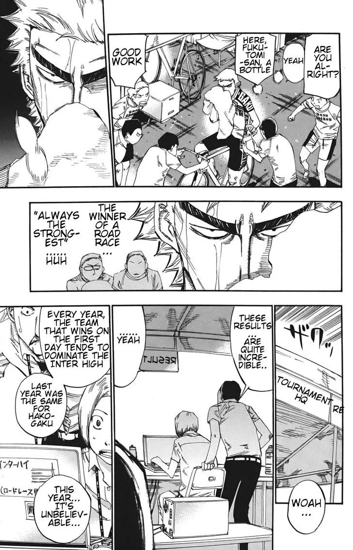 Yowamushi Pedal Chapter 108 page 16