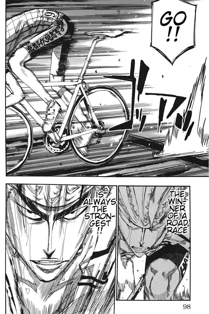 Yowamushi Pedal Chapter 108 page 7