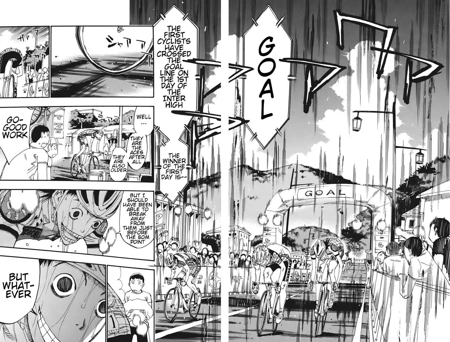 Yowamushi Pedal Chapter 108 page 14