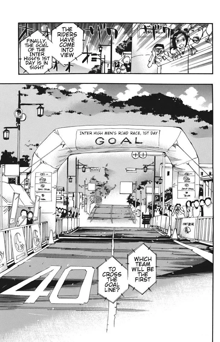 Yowamushi Pedal Chapter 108 page 3
