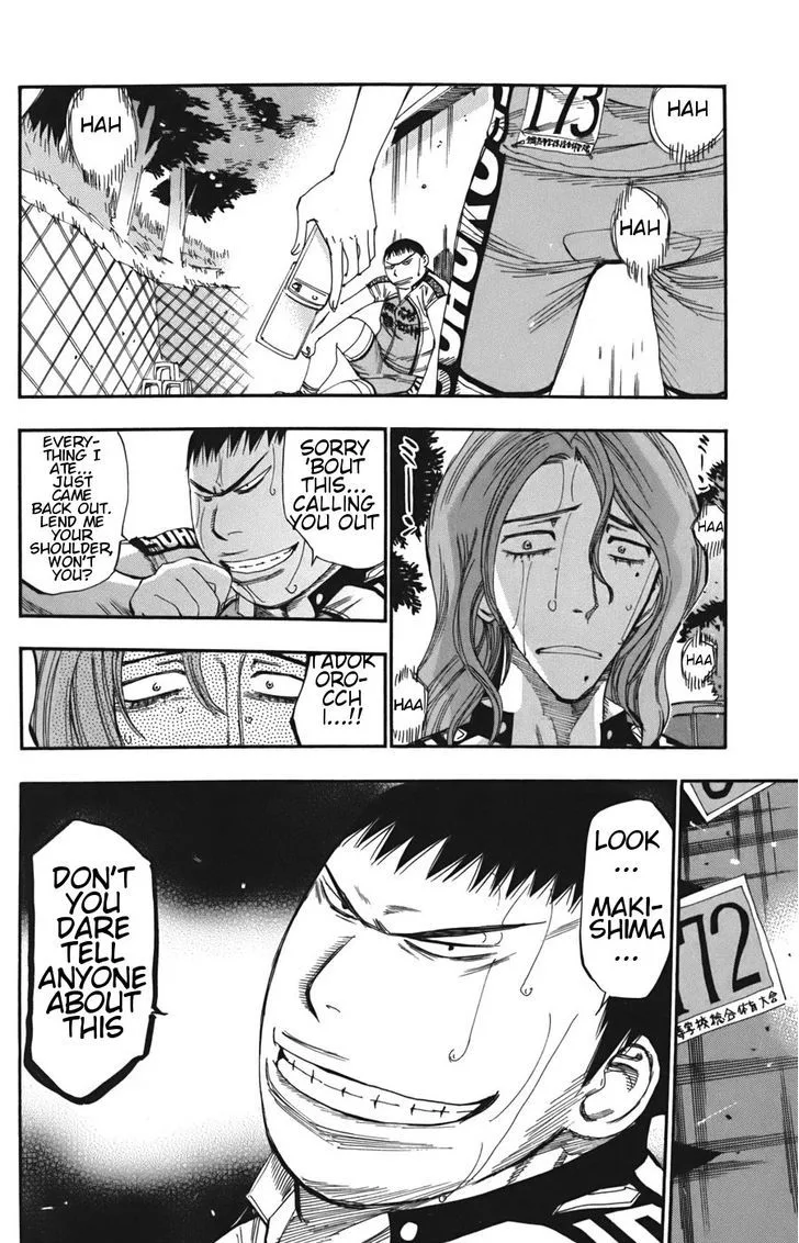 Yowamushi Pedal Chapter 109 page 16