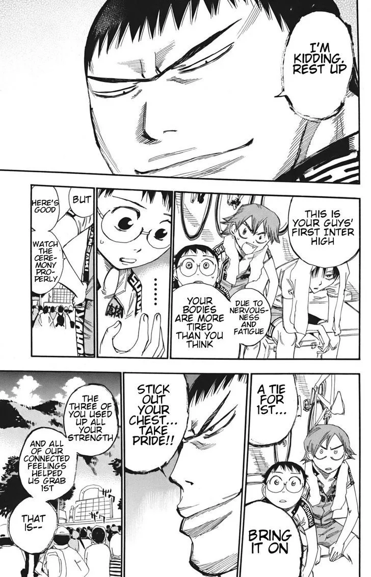 Yowamushi Pedal Chapter 109 page 4