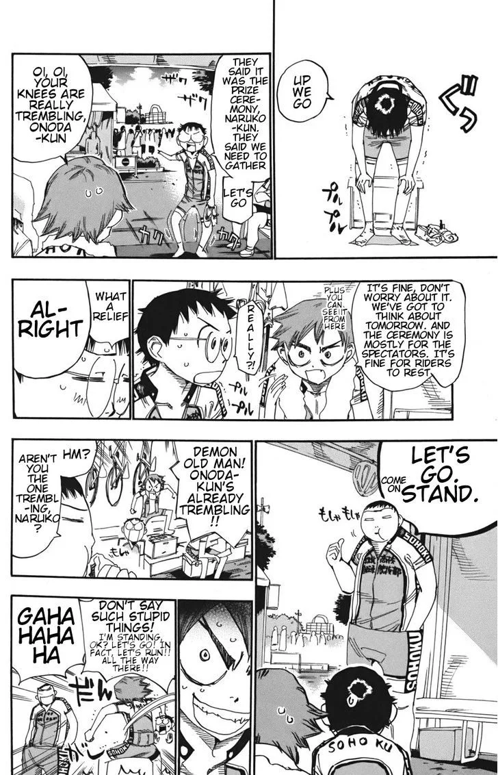 Yowamushi Pedal Chapter 109 page 3