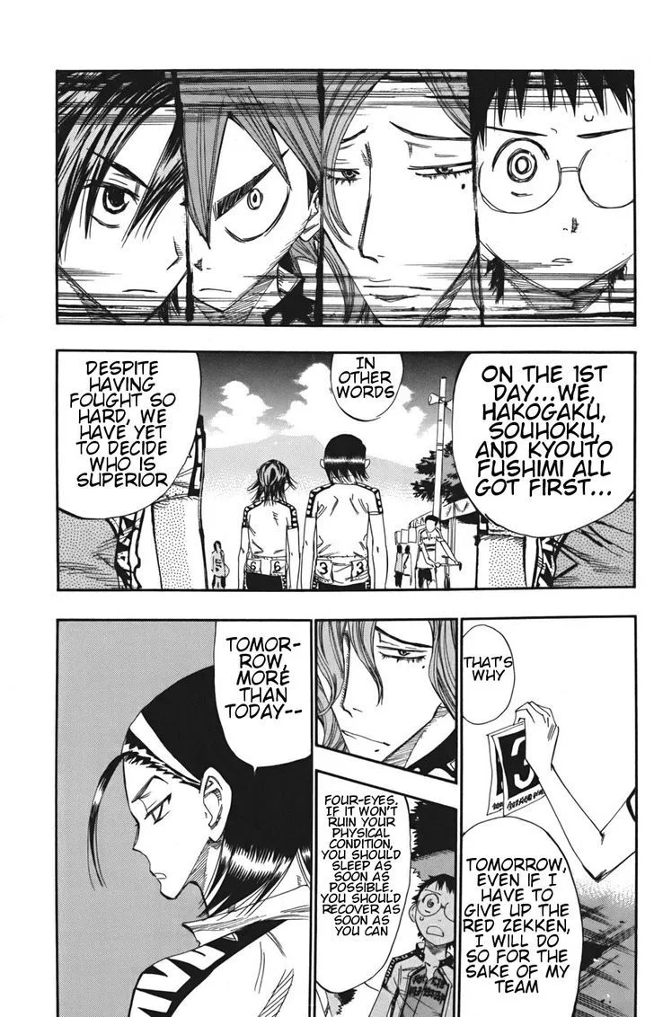 Yowamushi Pedal Chapter 109 page 13