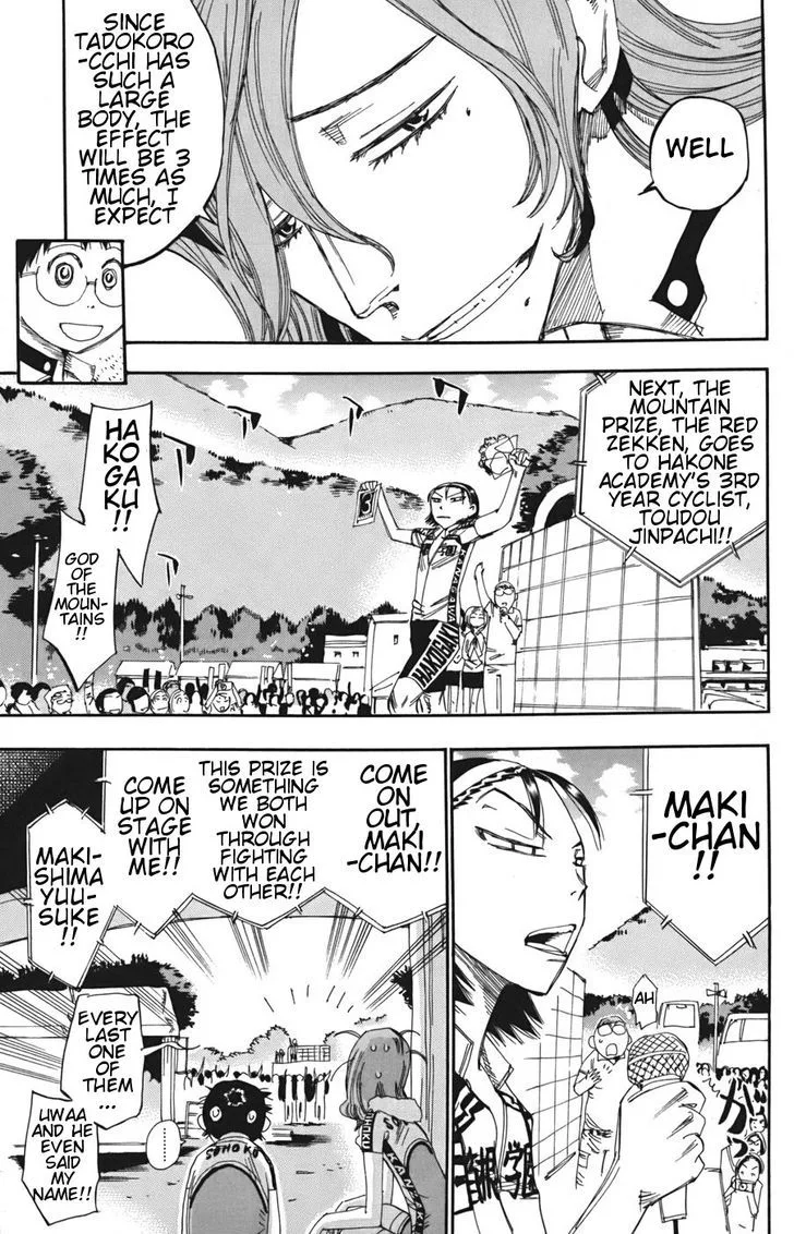 Yowamushi Pedal Chapter 109 page 9