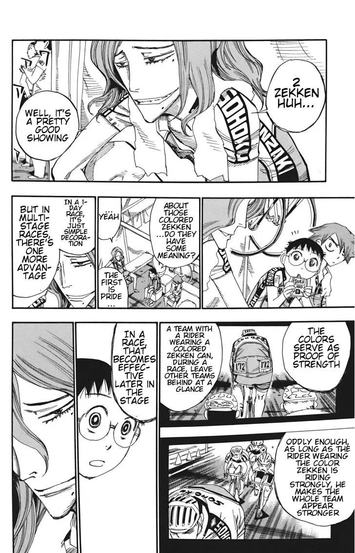 Yowamushi Pedal Chapter 109 page 8
