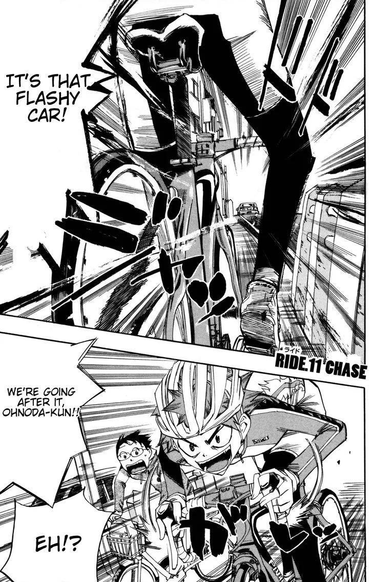 Yowamushi Pedal Chapter 11 page 1