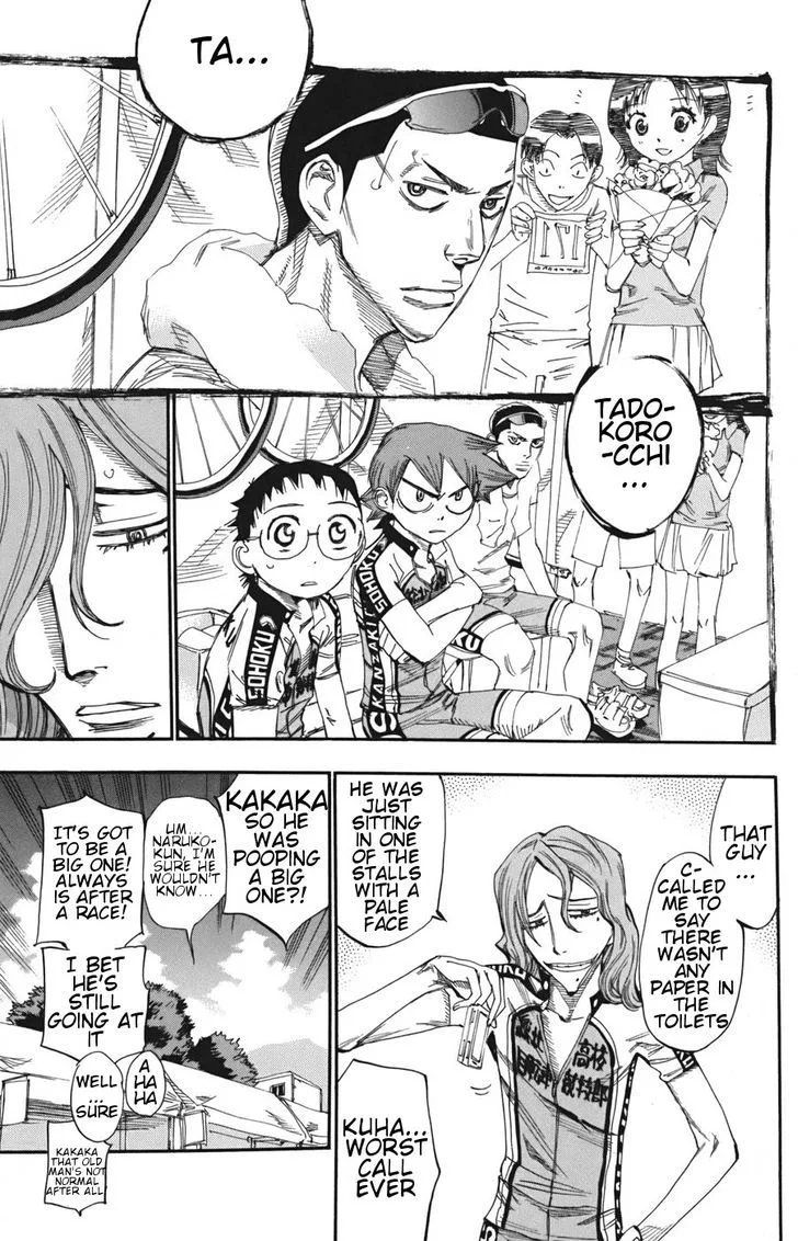 Yowamushi Pedal Chapter 110 page 6