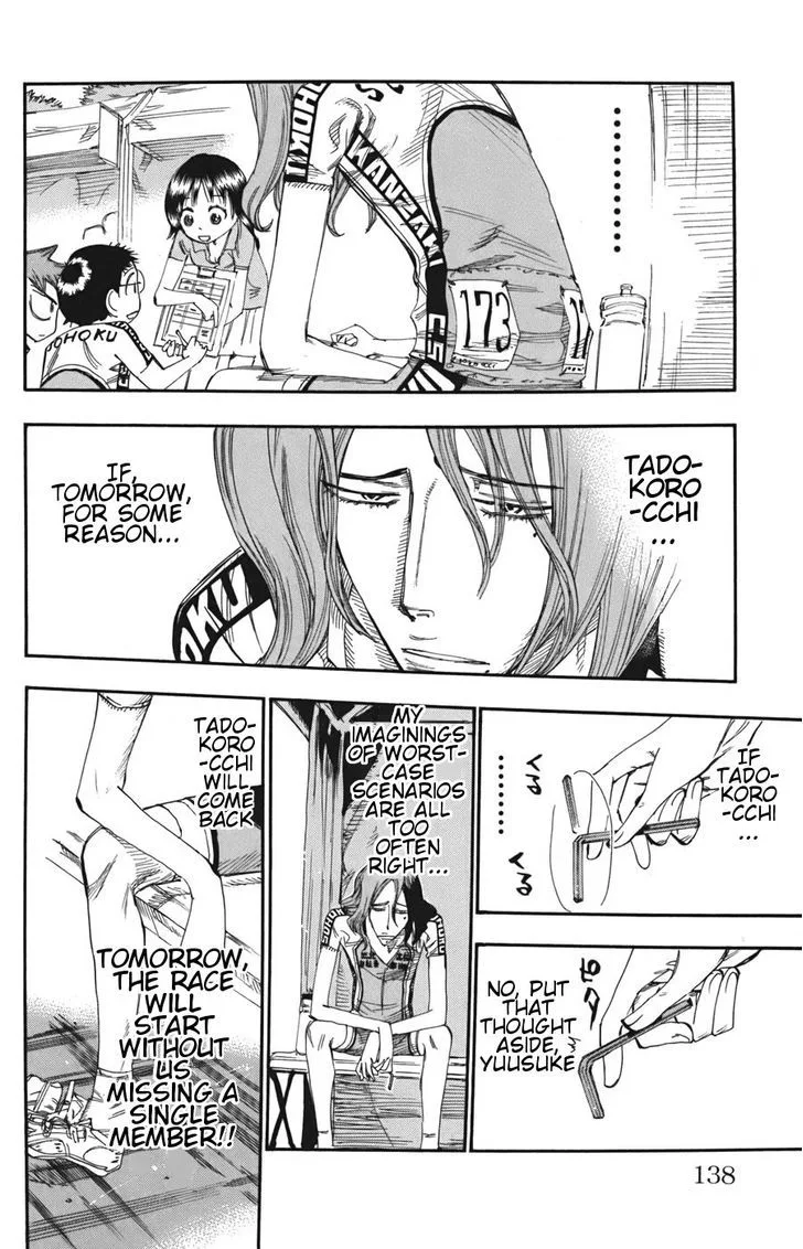 Yowamushi Pedal Chapter 110 page 7