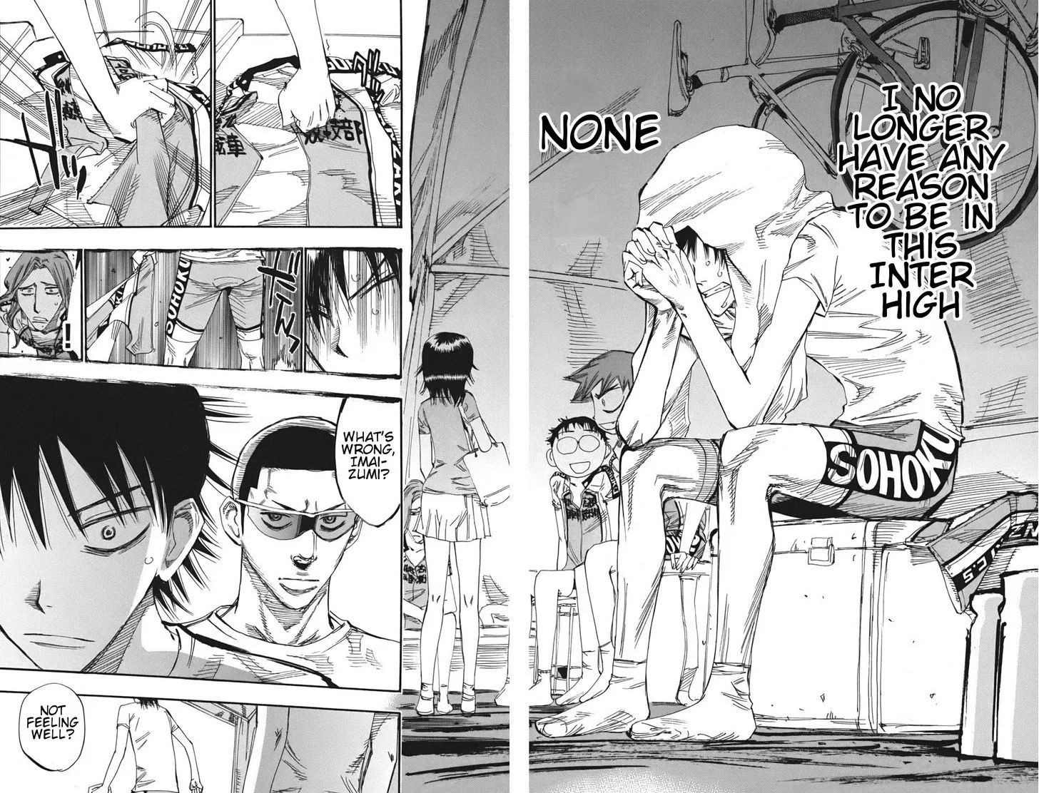 Yowamushi Pedal Chapter 110 page 13