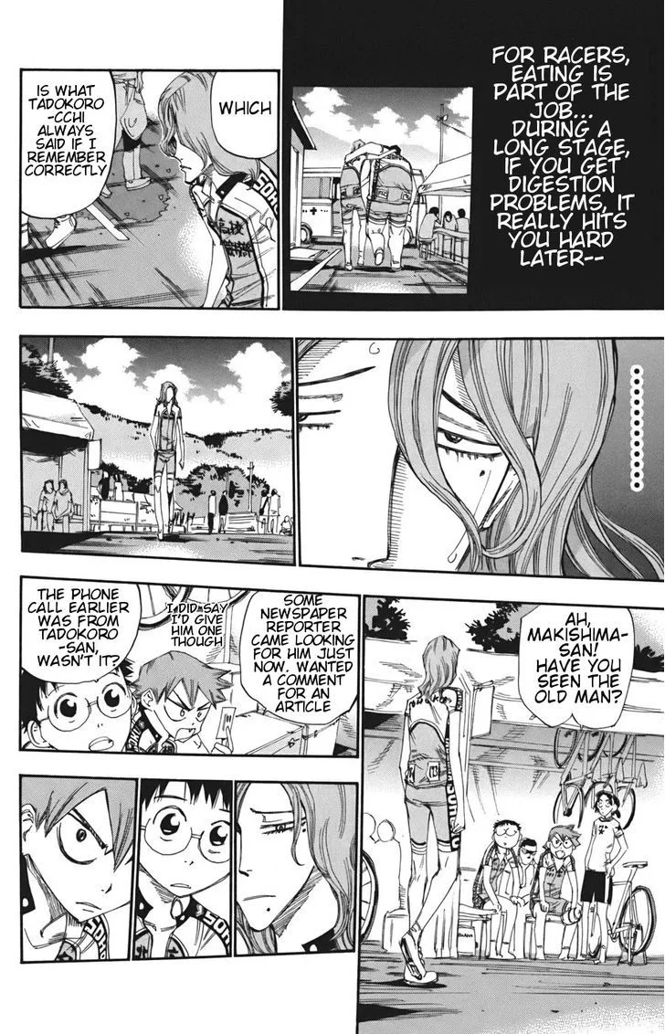Yowamushi Pedal Chapter 110 page 5