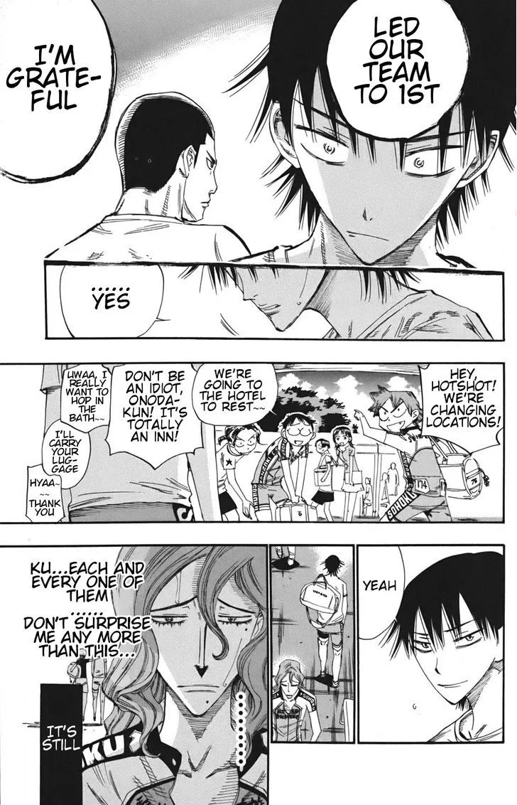 Yowamushi Pedal Chapter 110 page 15