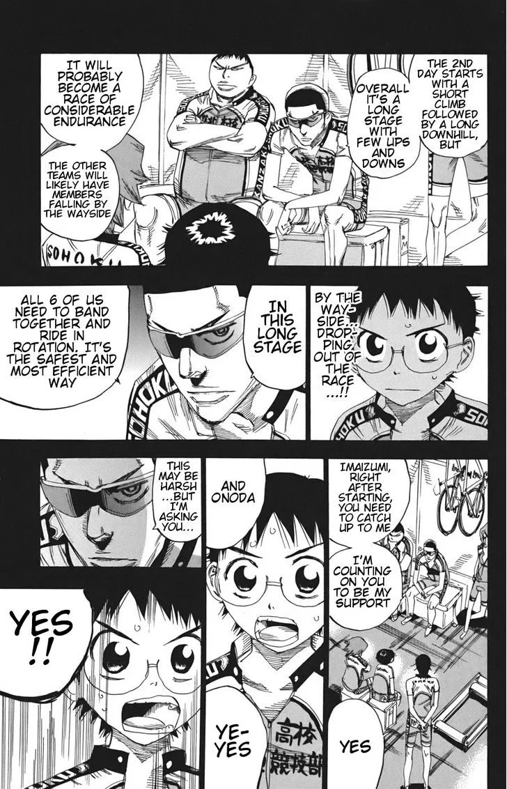 Yowamushi Pedal Chapter 112 page 25