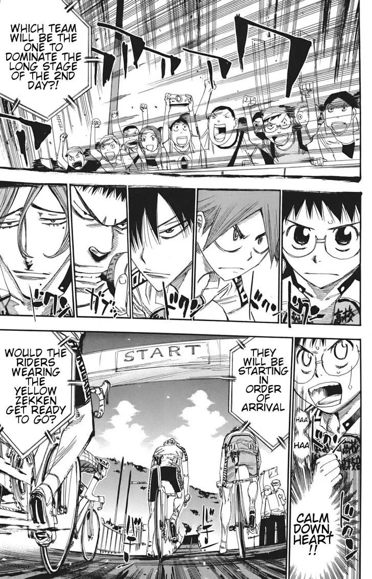 Yowamushi Pedal Chapter 112 page 20
