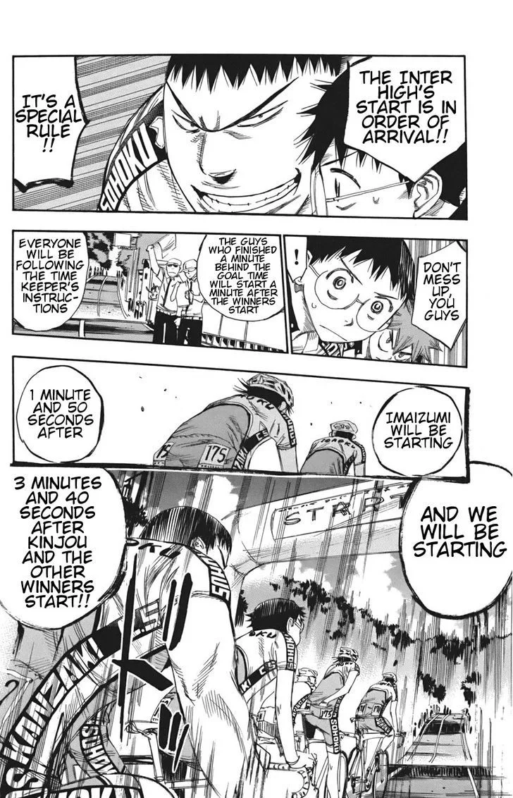 Yowamushi Pedal Chapter 112 page 21