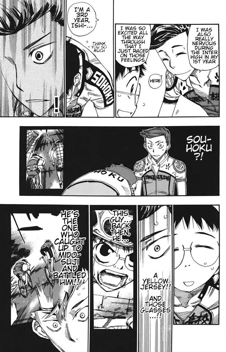 Yowamushi Pedal Chapter 112 page 15