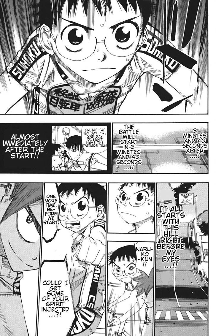 Yowamushi Pedal Chapter 112 page 22