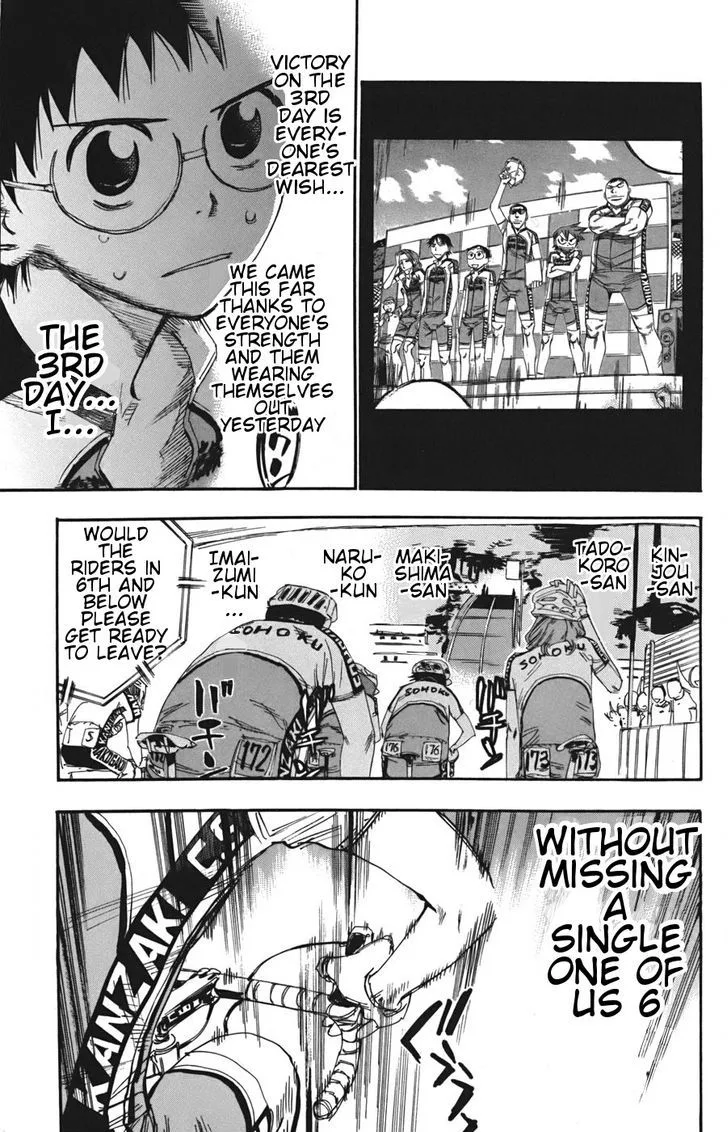 Yowamushi Pedal Chapter 112 page 27