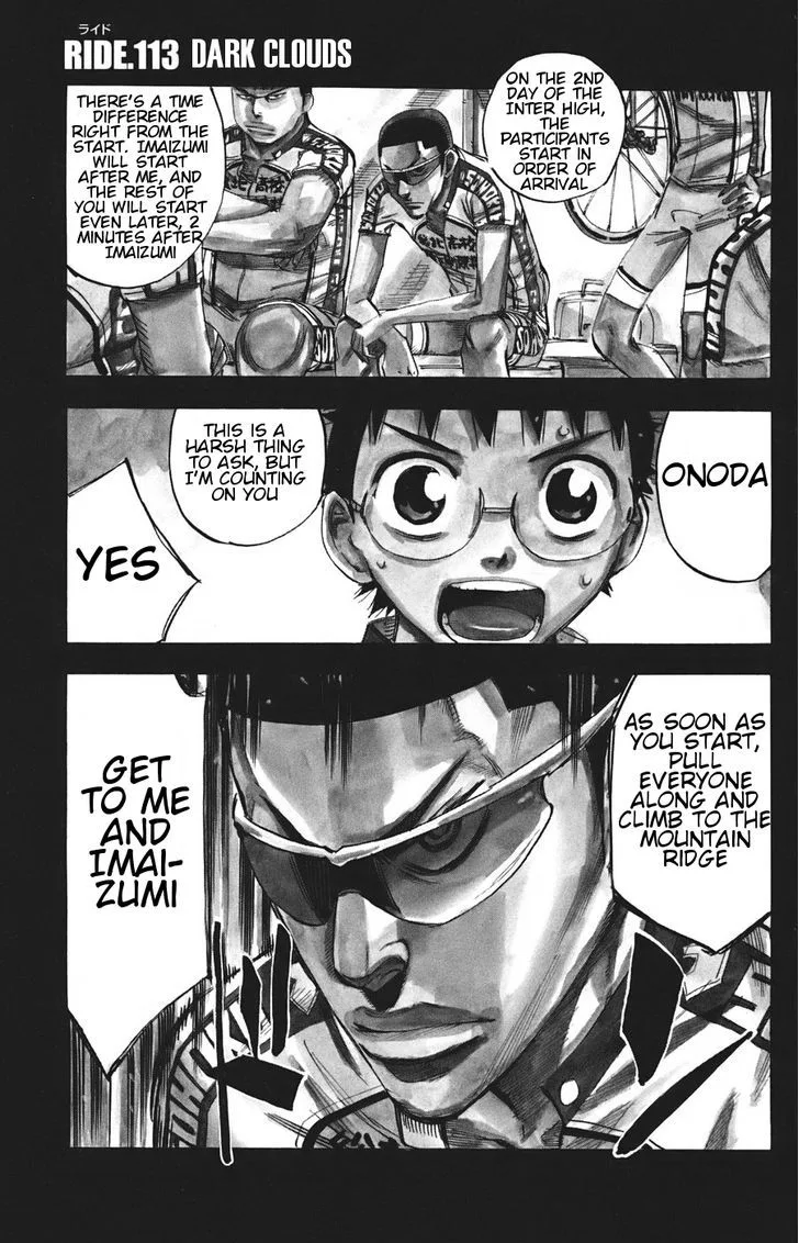 Yowamushi Pedal Chapter 113 page 9
