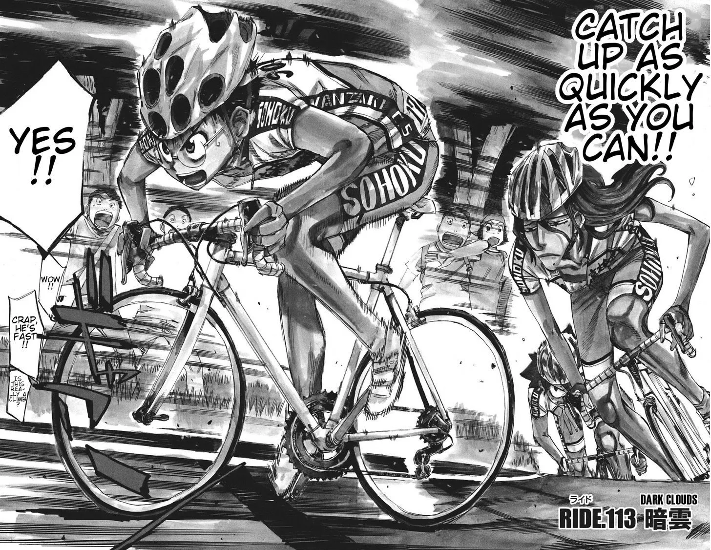 Yowamushi Pedal Chapter 113 page 10