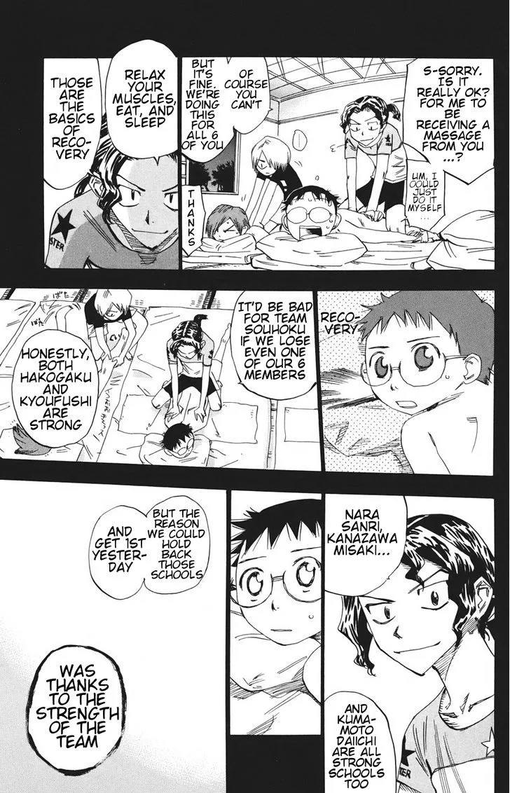 Yowamushi Pedal Chapter 113 page 17