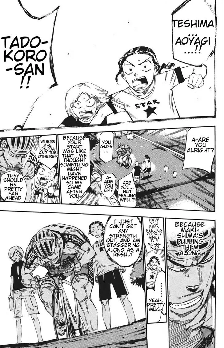 Yowamushi Pedal Chapter 114 page 15