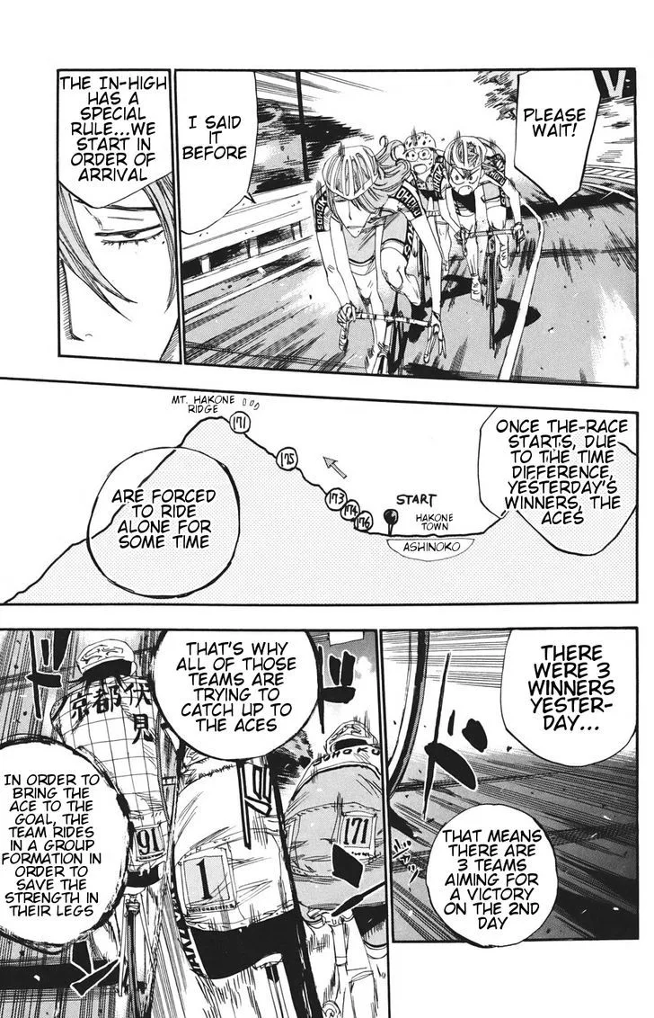 Yowamushi Pedal Chapter 114 page 4