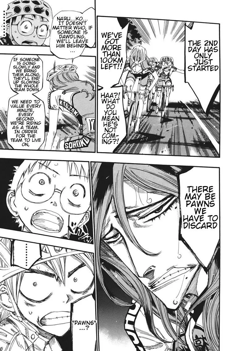 Yowamushi Pedal Chapter 114 page 8