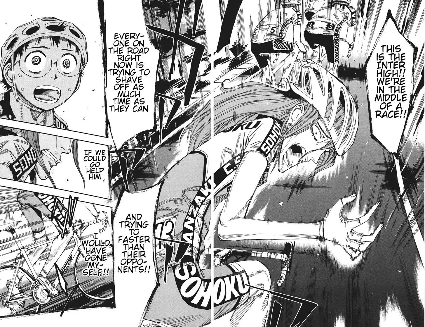 Yowamushi Pedal Chapter 115 page 2