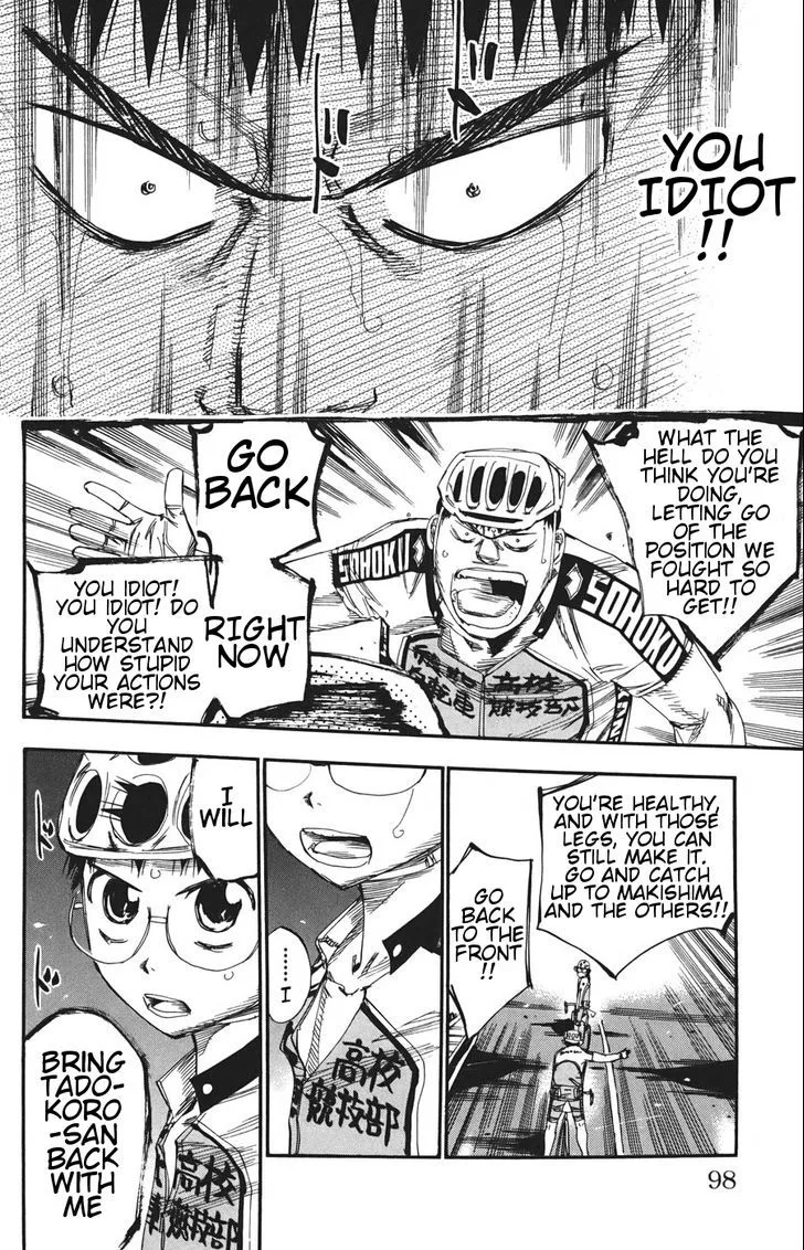 Yowamushi Pedal Chapter 116 page 5