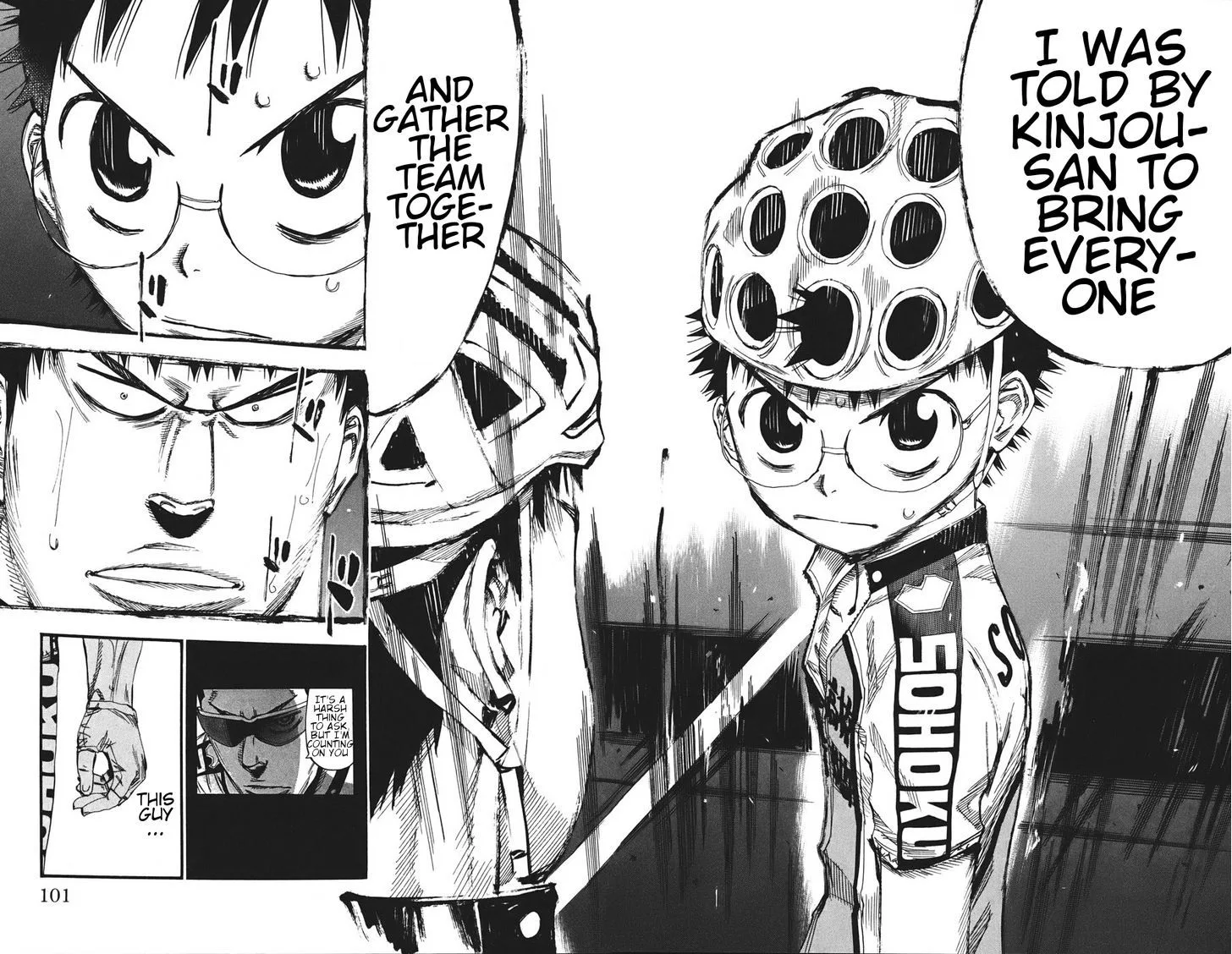 Yowamushi Pedal Chapter 116 page 7
