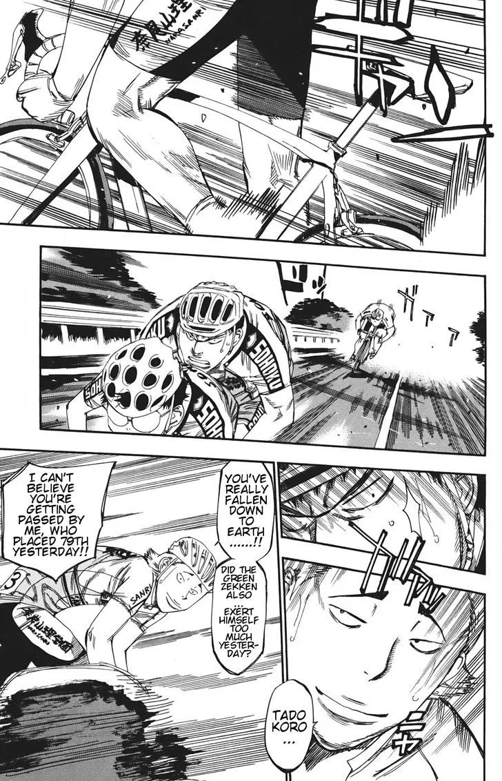 Yowamushi Pedal Chapter 116 page 18
