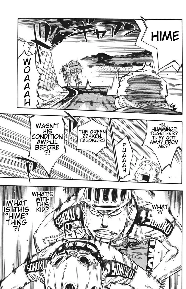 Yowamushi Pedal Chapter 117 page 21