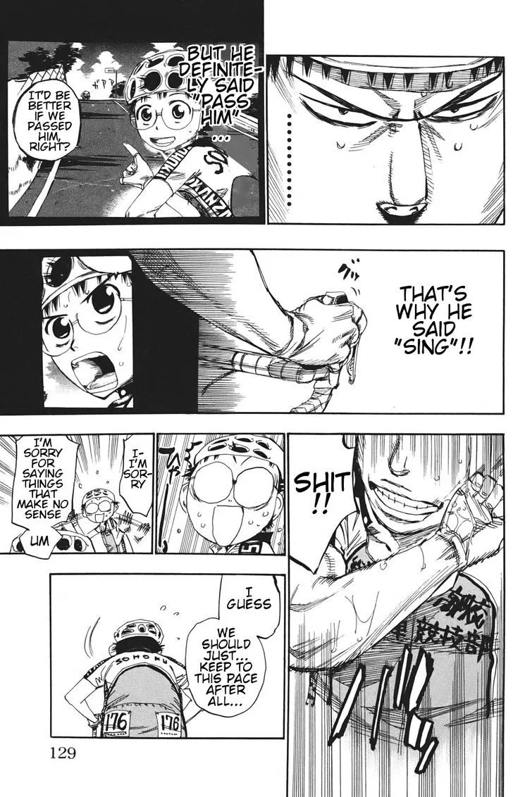 Yowamushi Pedal Chapter 117 page 11