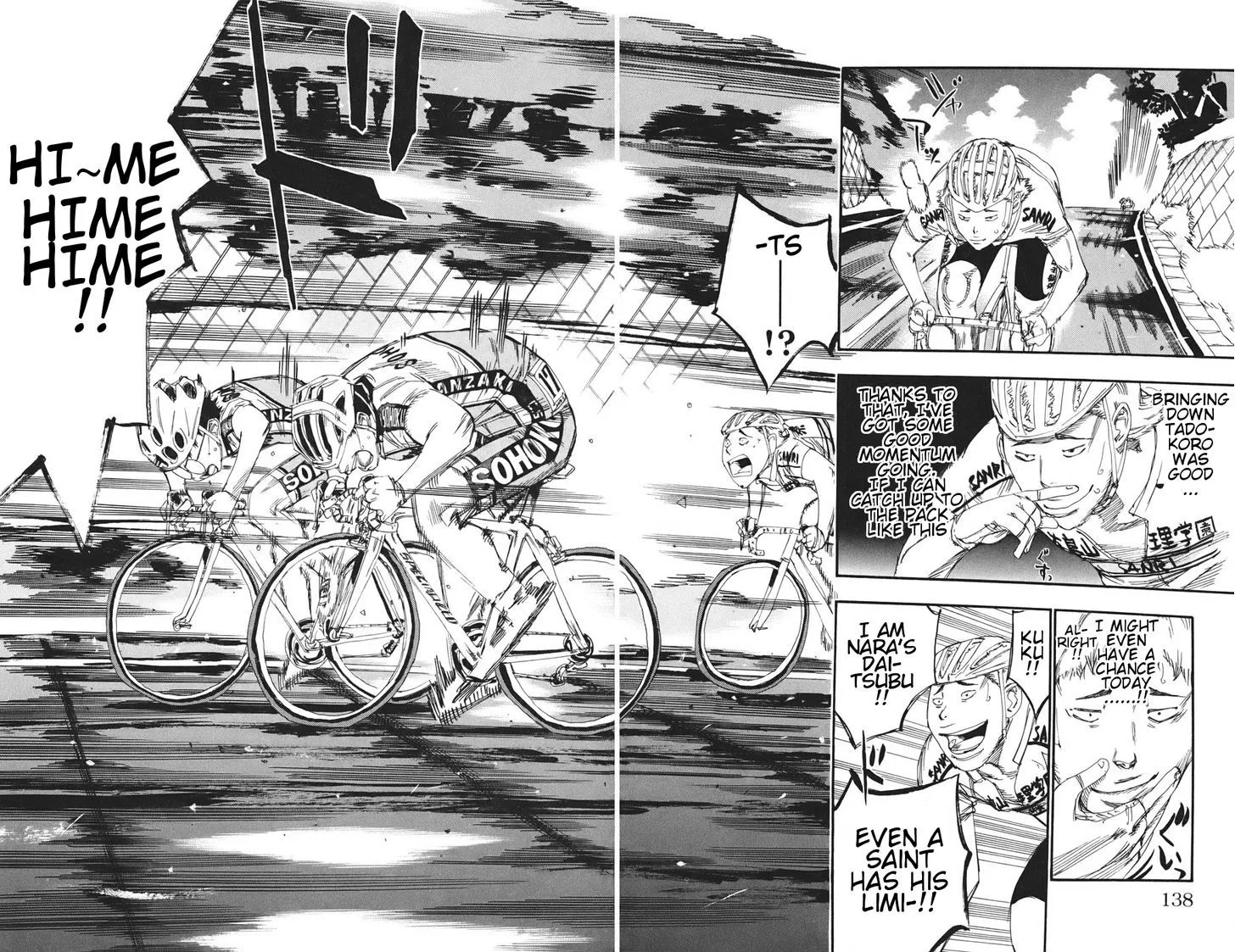 Yowamushi Pedal Chapter 117 page 19